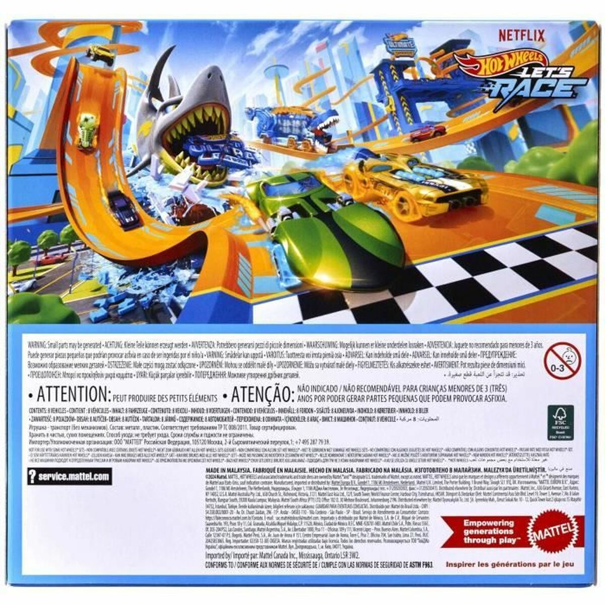 Vehicle Playset Hot Wheels-4