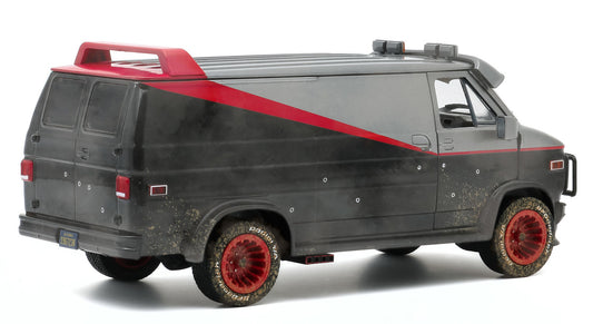 1983 GMC Vandura Van Weathered Version with Bullet Holes "The A-Team" (1983-1987) TV Series 1/24 Diecast Model by Greenlight-1