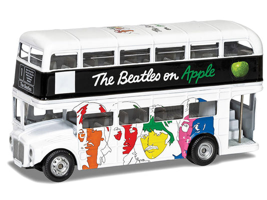 The Beatles London Double Decker Bus "The White Album" White Diecast Model Car by Corgi-1