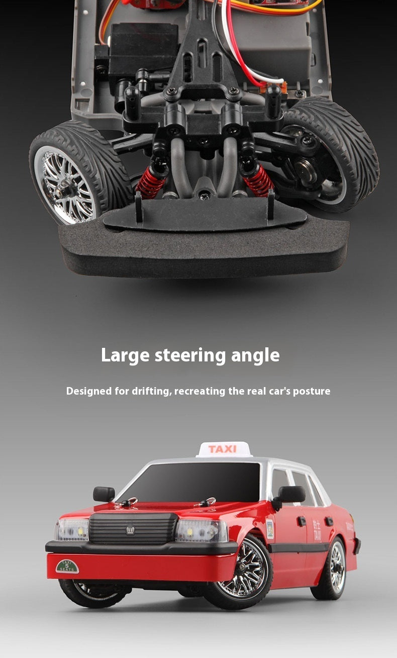 Classic Hong Kong Style RC Drift Taxi Remote Control Car-1