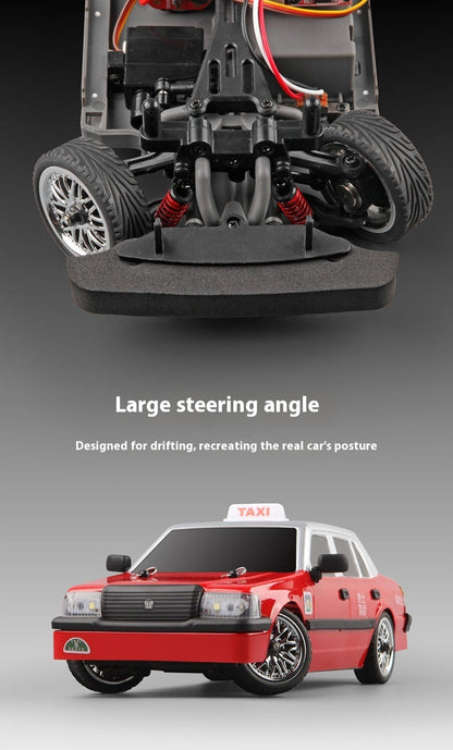 Classic Hong Kong Style RC Drift Taxi Remote Control Car-1